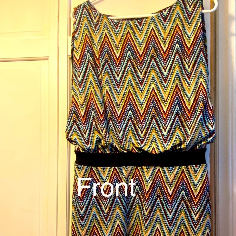 Fun dress with top piece look!